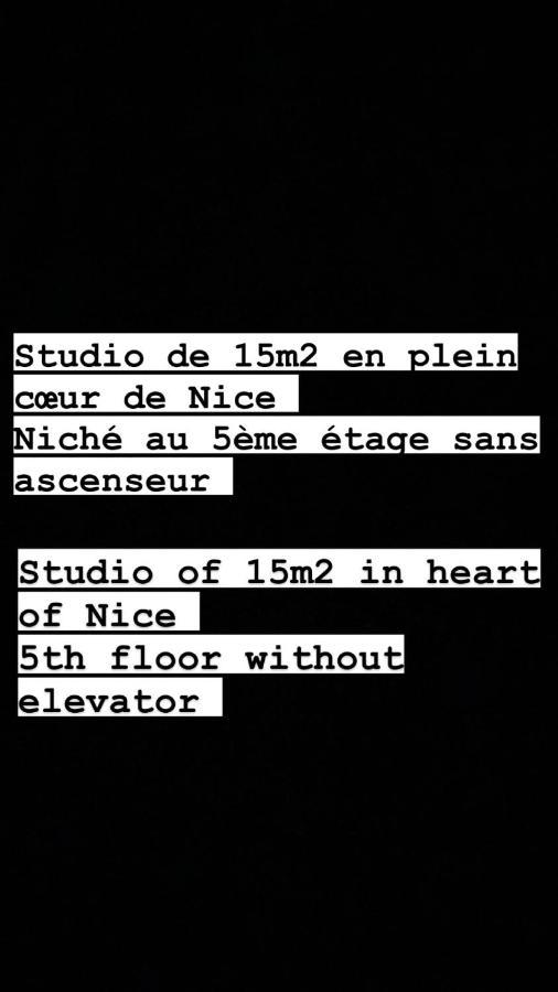 Studio Plein Coeur De Nice 24 24H 7 7J Eksteriør bilde